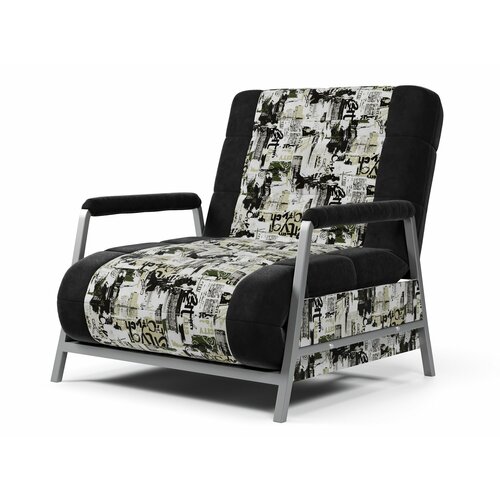 фото Кресло-тахта-шезлонг avanti 90 city prints city 3-34 (95х85х95, см 90х200) novelti rus