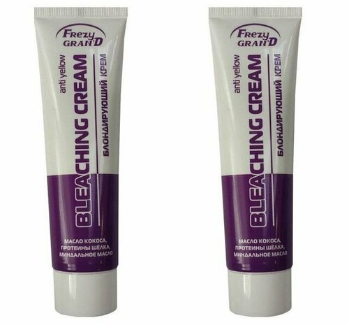 Frezy Grand Блондирующий крем для волос Bleaching Сream, 100 мл, 2 шт