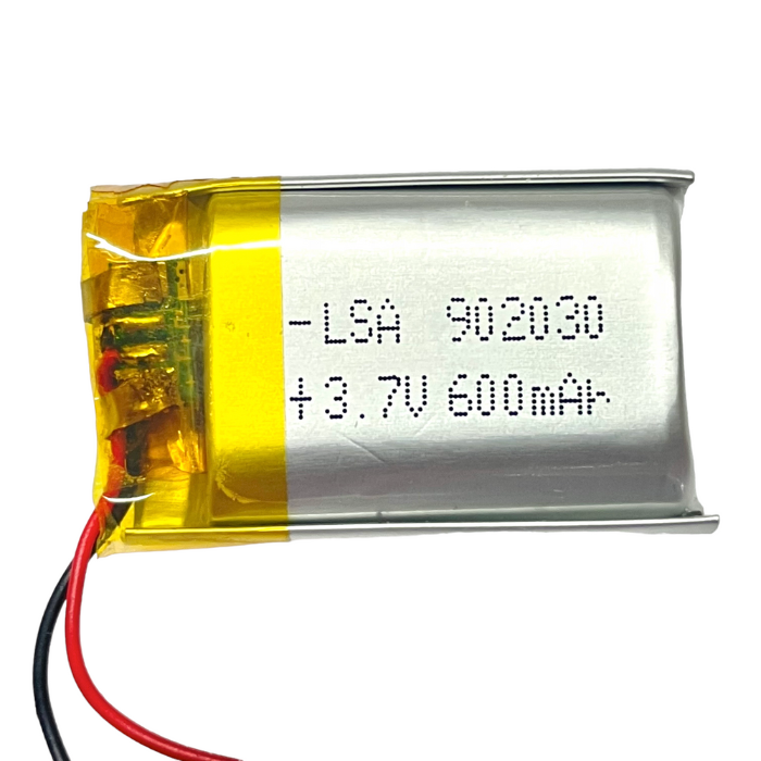 Аккумулятор (батарея) 902030 600mAh 37v (30х20х9 мм)