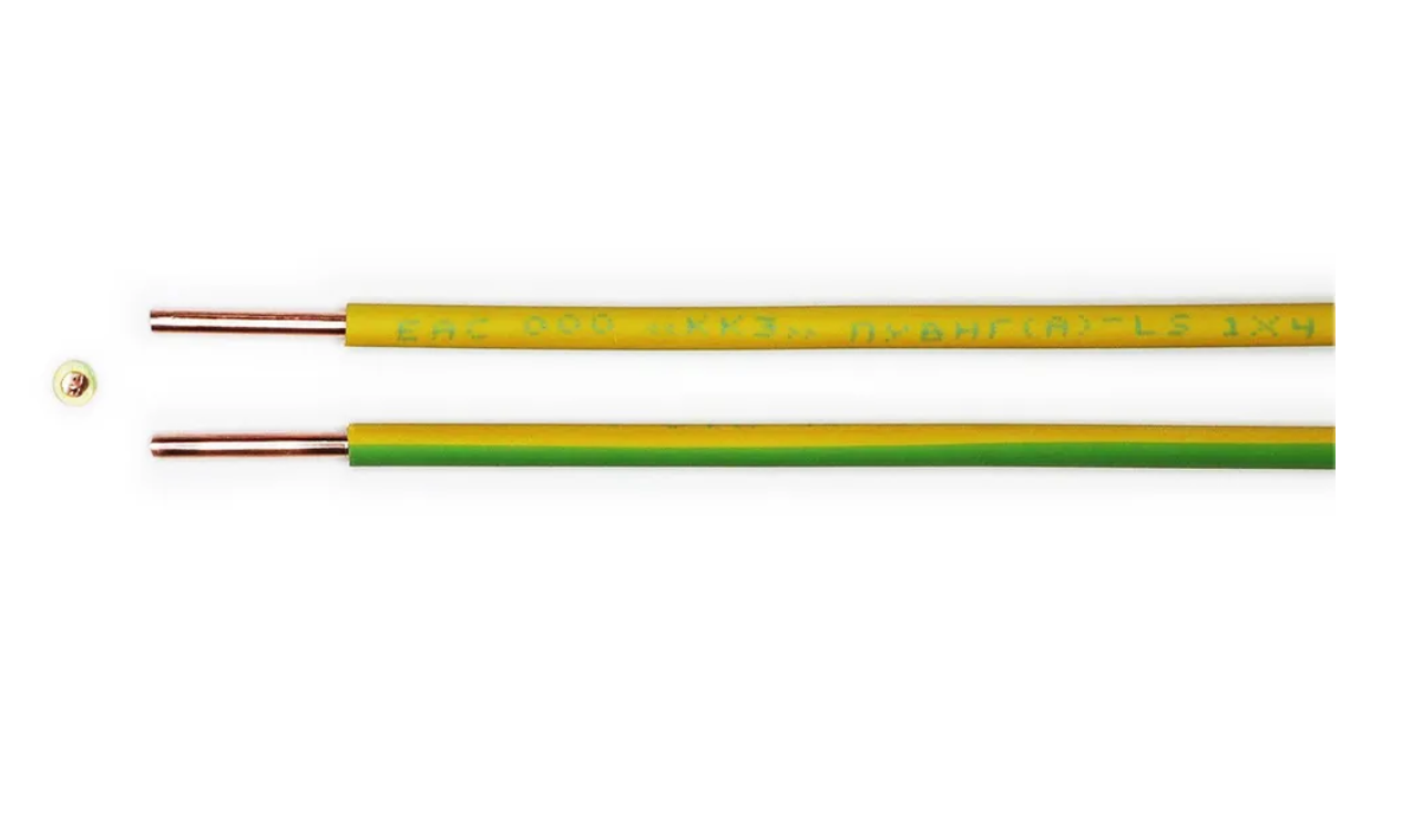 Провод электрический ПуВнг (A) - LS 1x4мм² 2,26мм, 5 метров - фотография № 3