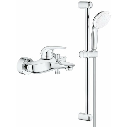 Смеситель для ванны Grohe Eurostyle 23726003 + 27924001 смеситель для ванны grohe eurostyle cosmopolitan 33591002 27924001