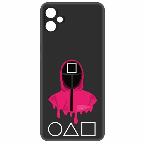 Чехол-накладка Krutoff Soft Case Игра в кальмара-Начальник для Samsung Galaxy A05 черный чехол накладка krutoff soft case игра в кальмара начальник для samsung galaxy a22s a226 черный