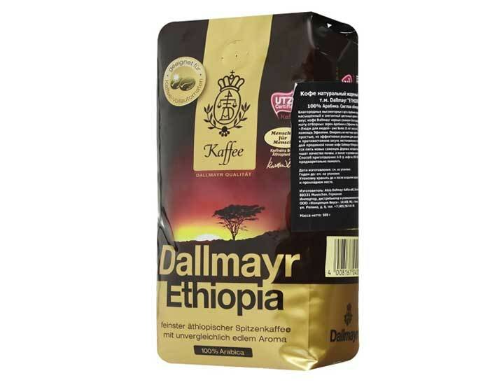 Кофе в зернах Dallmayr Ethiopia, 500 г (Даллмайер)