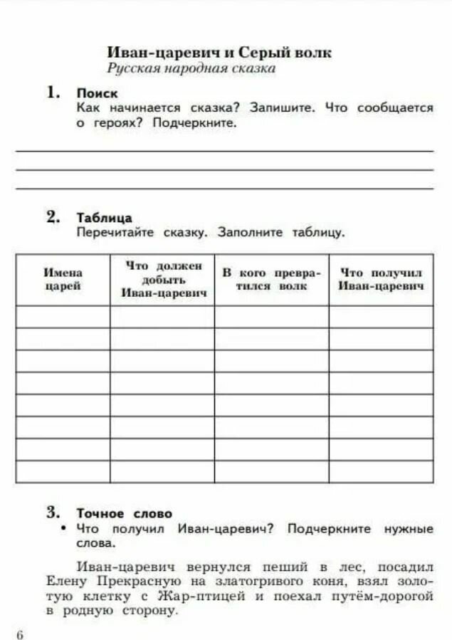 Ефросинина. Литературное чтение 4 класс. Рабочая тетрадь в двух ч. Часть 1 (ФГОС) — фото 1