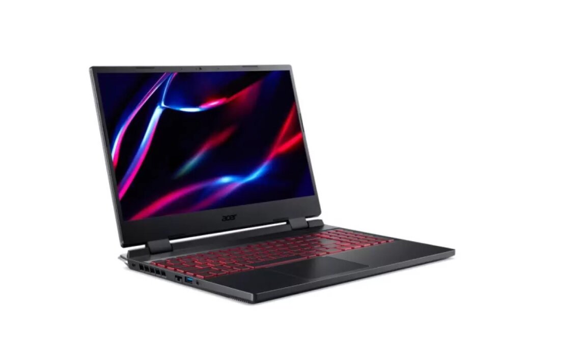 Acer Ноутбук Acer Nitro 5AN515-58 Core i5-12450H/16Gb/SSD1Tb/15,6"/FHD/IPS/165Hz/RTX 4050 6Gb/noOS/Black (NH. QLZCD.002) NH. QLZCD.002