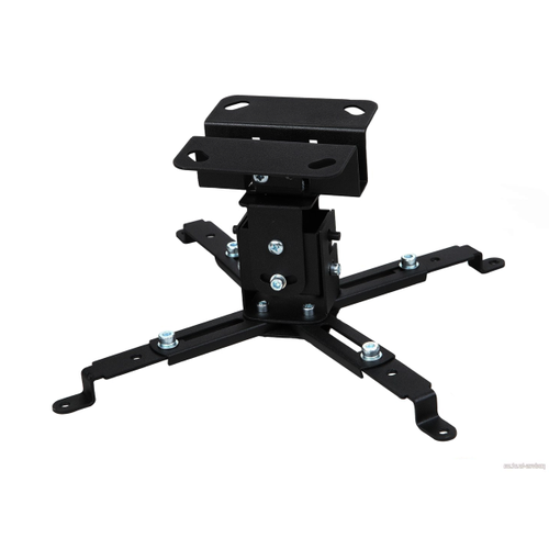 Крепление для проектора, без штанги, от потолка 10см, цв. черный