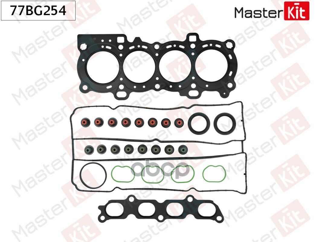 Комплект Прокладок Головки Блока Цилиндров MasterKit арт. 77BG254