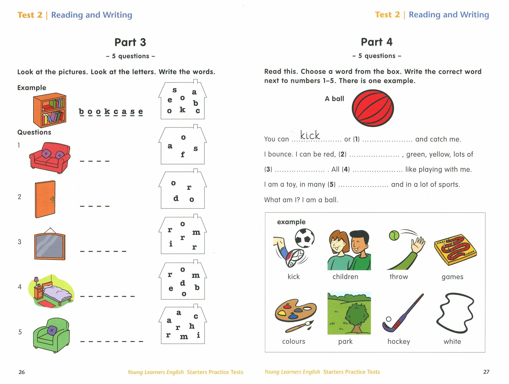 Young Learners English Starters Practice Tests (+CD) - фото №3