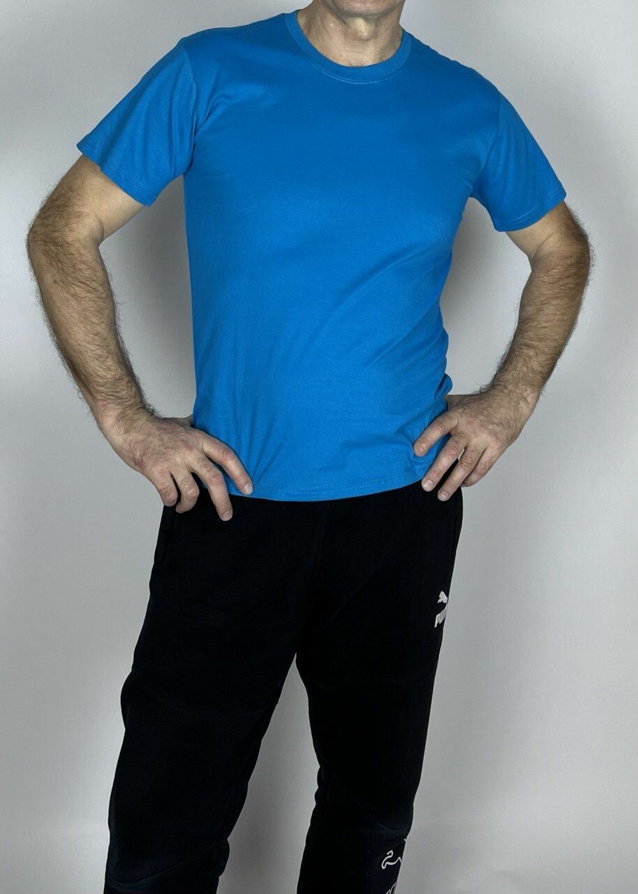 Футболка бирюзовый 