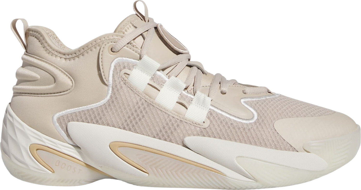 Кроссовки adidas BYW Select, полнота F, размер 8,5 UK, бежевый