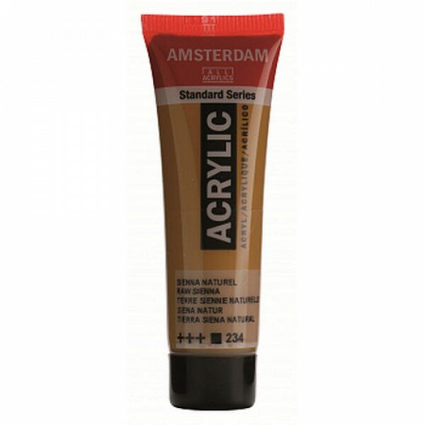 Акриловая краска Amsterdam №234 Сиена натуральная, туба 20 мл
