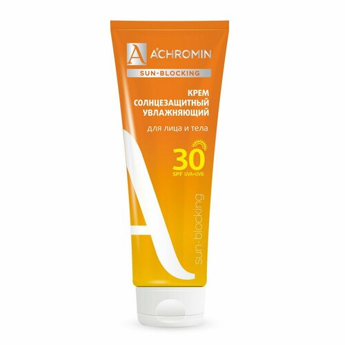 Крем Achromin Aхромин солнцезащитный для лица и тела SPF 30, 250 мл