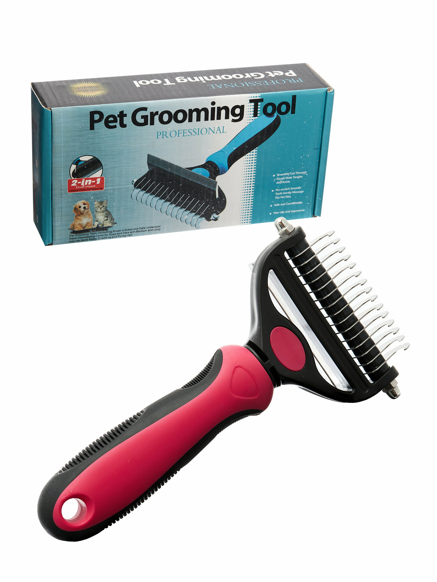 фото Колтунорез дешеддер с расческой