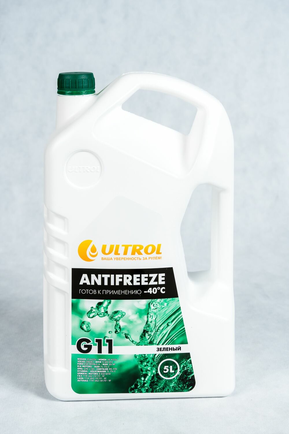 фото Антифриз ULTROL G11 зеленый -40