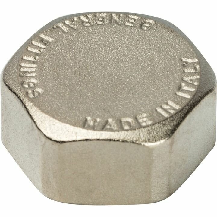 Заглушка ВР никелированная 3/4 STOUT 3 шт в комплекте SFT-0027-000034