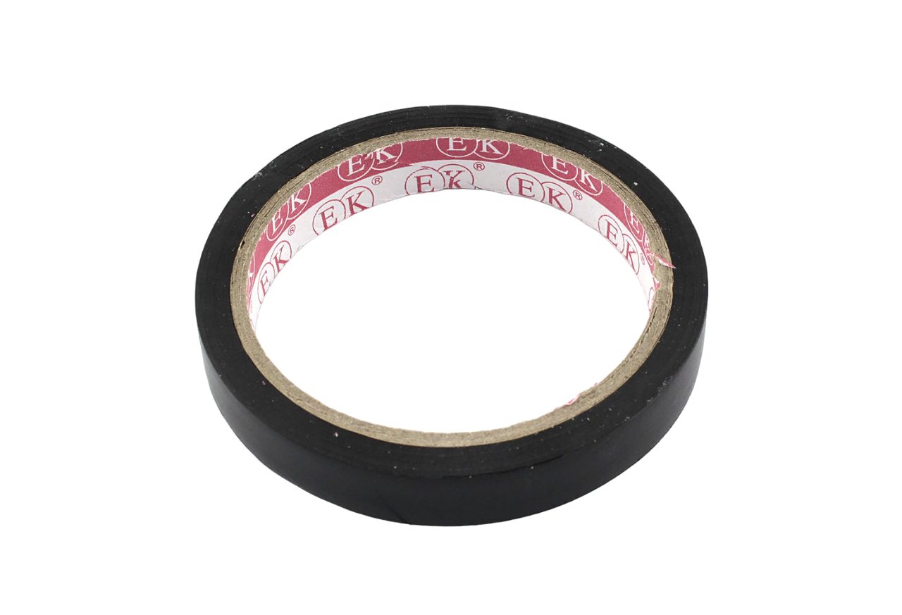 фото Изолента 15 мм, 20 м, черная