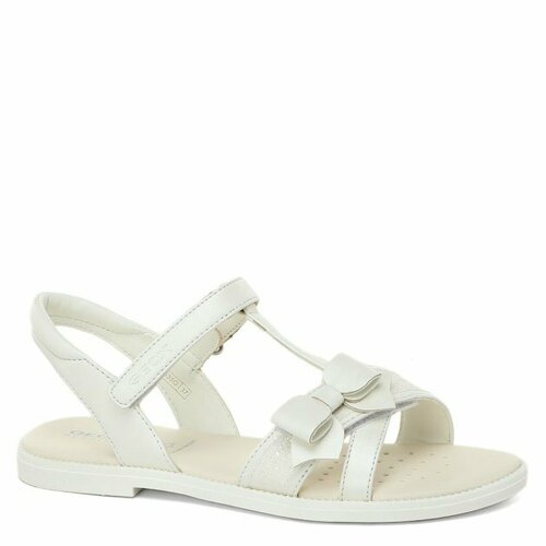 Сандалии GEOX, размер 36, белый босоножки j sandal karly girl бренда geox размер 37 цв белый