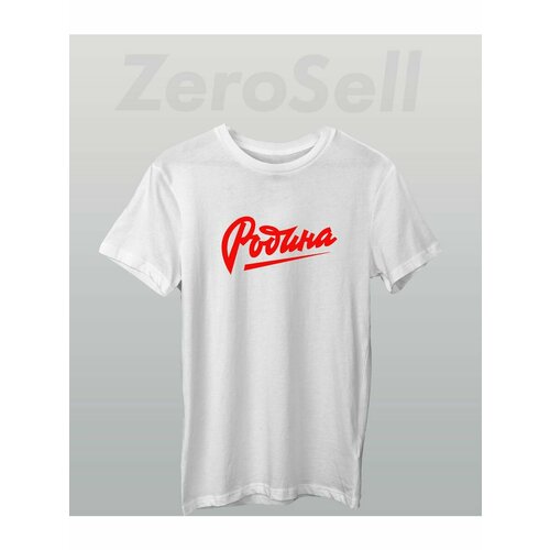 Футболка Zerosell родина, размер 6XL, белый