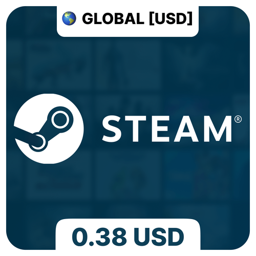 Пополнение Steam 038 USD Глобальный ключ Кроме России и Китая Steam Gift Card Global 038 USD 12900₽