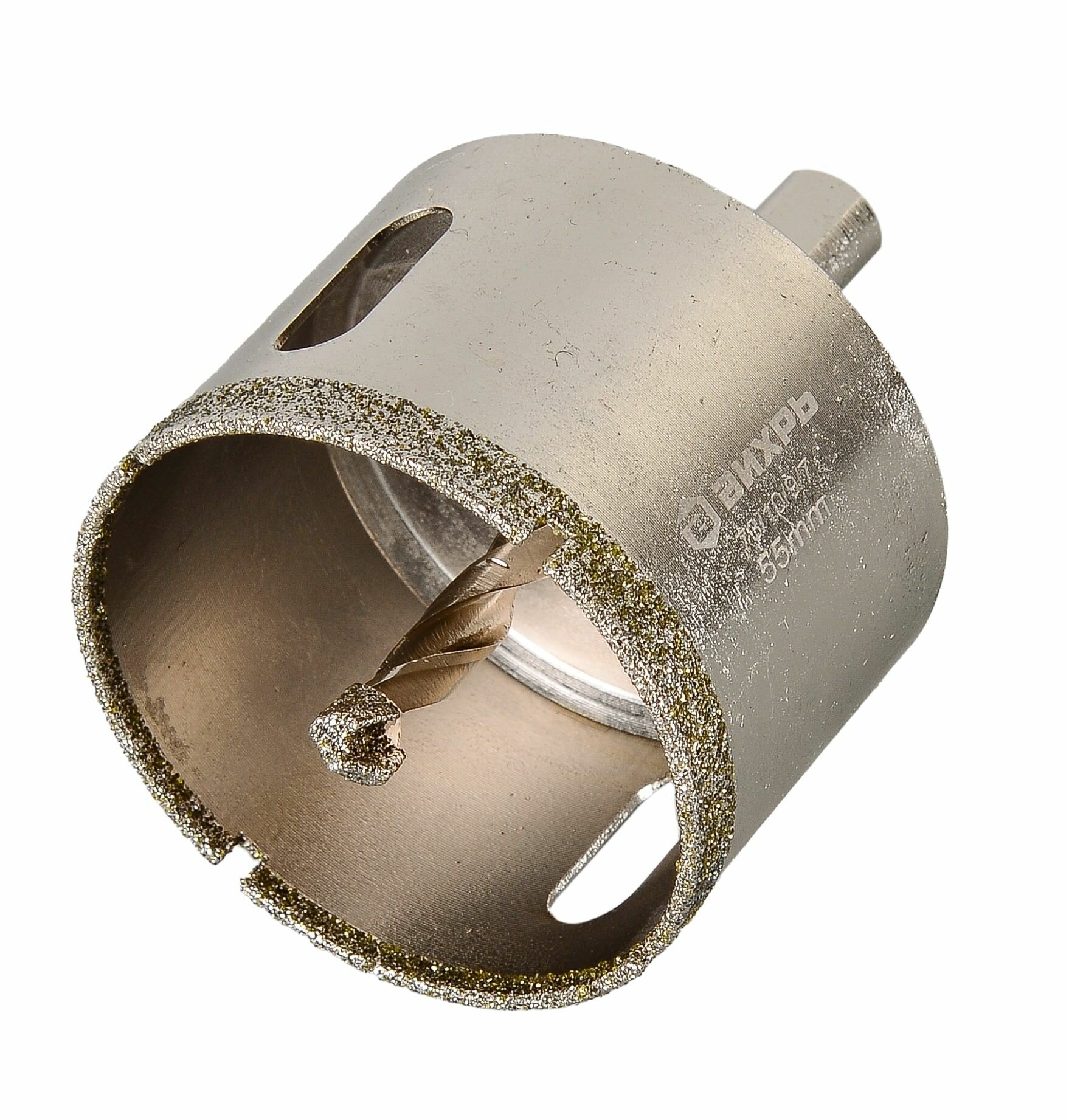 Коронка алмазная по керамограниту/керамике вихрь 55 мм