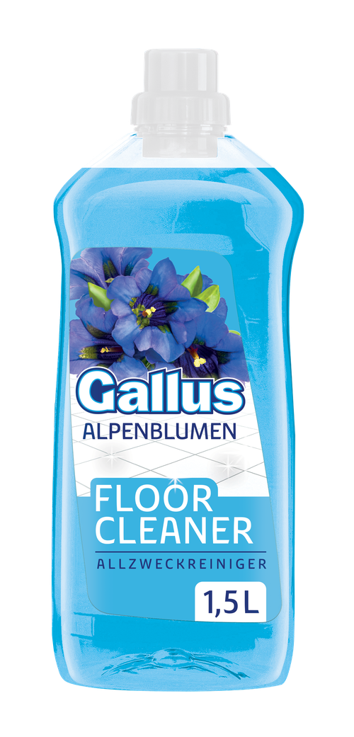 GALLUS Жидкость для мытья пола Альпийские Цветы 1.5 л