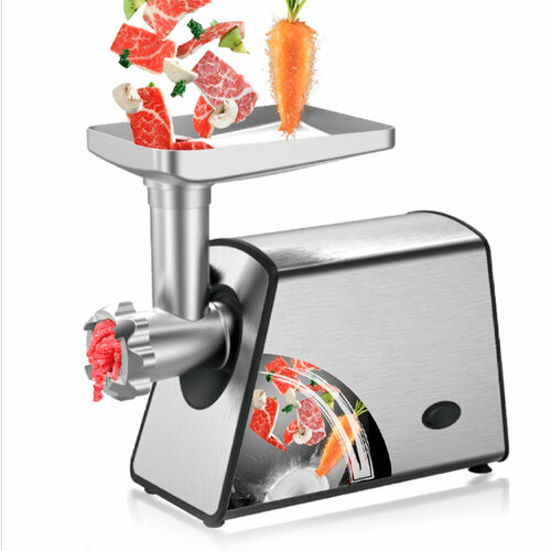 Мясорубка электрическая Raf Baizhen 2000Вт 3кгмин 2 насадки 3 ножа реверс 769000₽