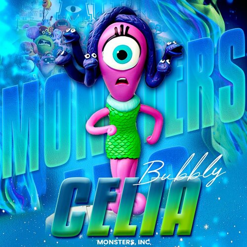 Коллекционная фигурка Bubbly Celia Mae, Monsters Inc