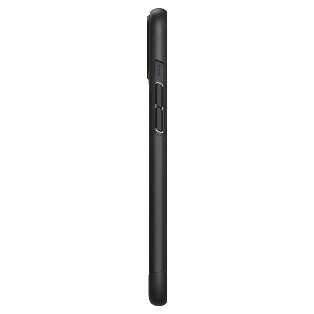 Чехол SPIGEN для iPhone 14 Plus - Slim Armor - Черный - ACS04657 — фото 1