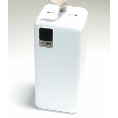 Внешний аккумулятор 50000mAh Perfeo Powerbank WATERFALL LED дисплейPD QC 30Type-C2 USBВыход 5A max 225Wбелый 1564800₽