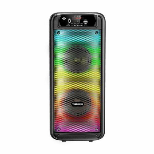 Портативная колонка TF-PS2212 25 Вт 1800мАч FM BT microSD USB подсветка 685800₽