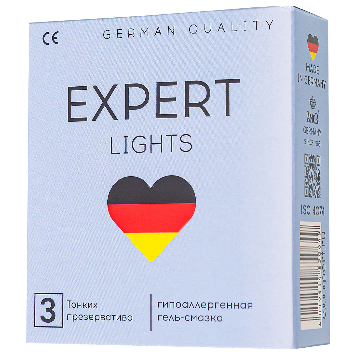 Презервативы Expert Lights, 3 шт.