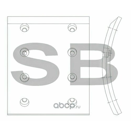 Накладка тормозная HD-120 F 697₽