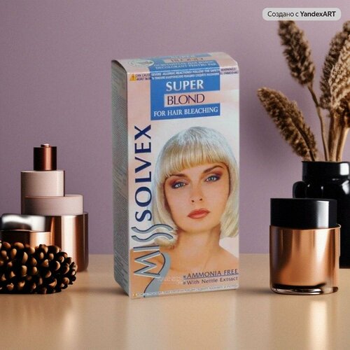 Осветлитель для волос Miss Solvex, Super Blond, 30мл