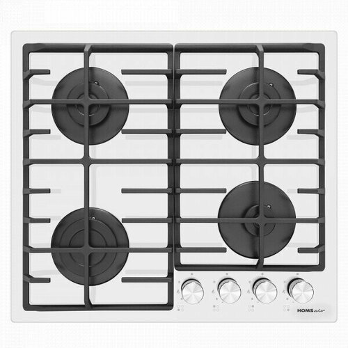 Встраиваемая газовая варочная панель HOMSair HGE643GWH 2076200₽
