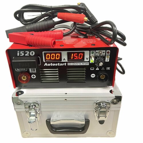 Пуско зарядное устройство BESTWELD AUTOSTART i 520 инвертор 12 24 V 40300А BW1640 20800₽