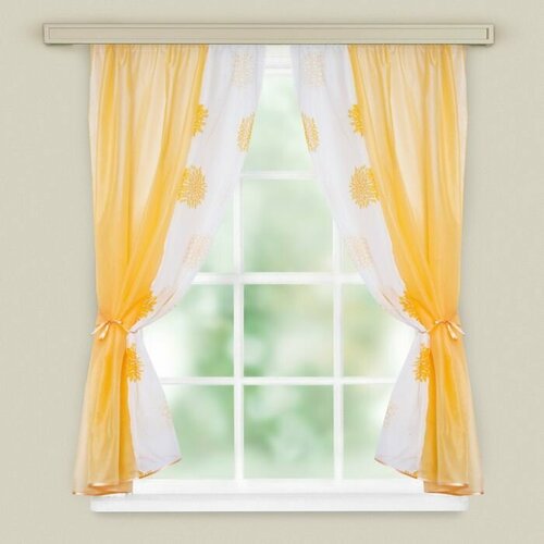 Комплект штор для кухни Арина 240х160 см 1615₽