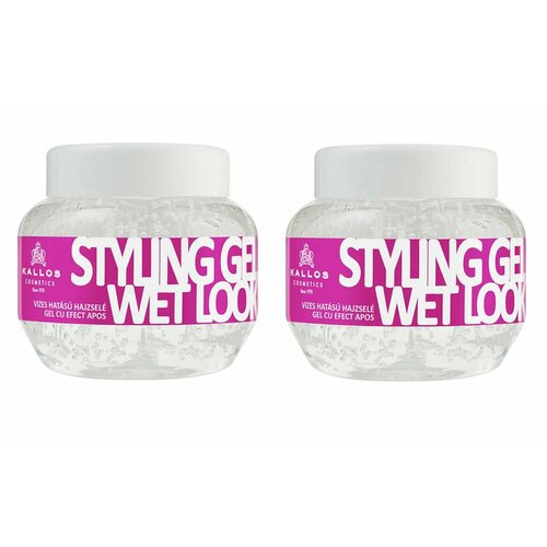 Kallos Гель для волос Wet Look 275 мл 2 шт 839₽