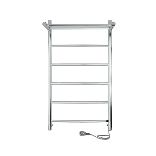 Полотенцесушитель электрический MySpace Joli с полкой 70/40 скрытый монтаж, универсальное подключение