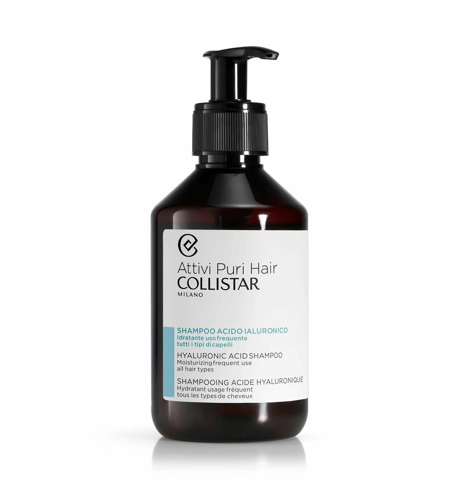 Collistar - Hyaluronic Acid Shampoo Шампуни для волос с гиалуроновой кислотой 250 мл
