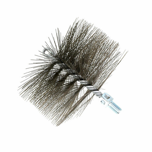 Щетка ерш Sit d160х160 мм для очистки котлов и дымоходов М12 сталь 3588₽