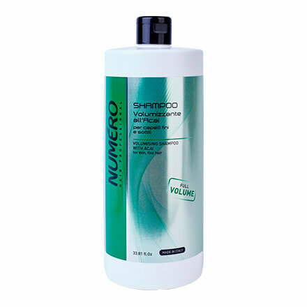 Brelil Professional NUMERO VOLUME Shampoo - Шампунь для объема с экстрактом Асаи, 1000мл