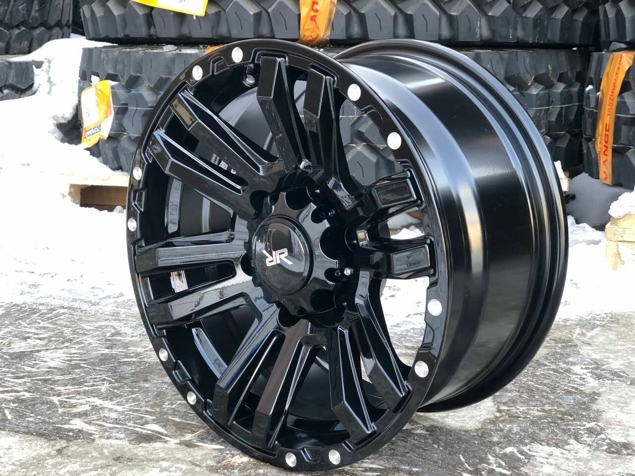 фото Автодиск RR CSS8510 16*8,0 6*139,7 ET10 110,1 BLK-R (4 шт.)