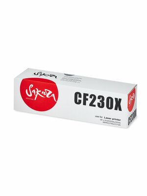 Картридж CF230X (30X) для HP, лазерный, черный, 3500 страниц, Sakura