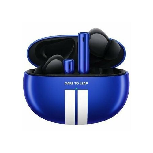 Беспроводные наушники TWS Realme Buds Air 3 BT5.3/30mAh/4ч ярко-синие наушники realme buds air 3 neo синие