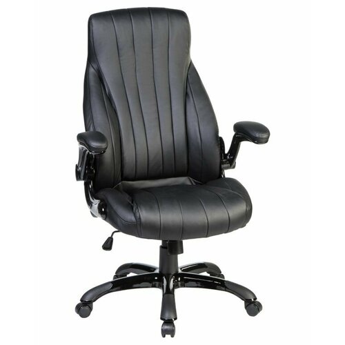Офисное кресло для руководителей DOBRIN WARREN LMR-112B цвет чёрный