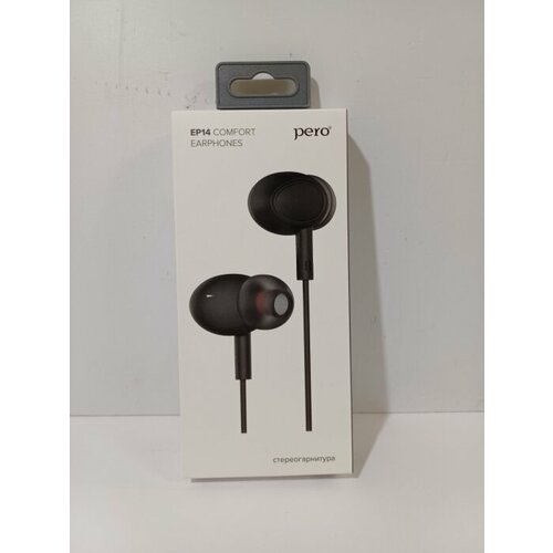 Стереогарнитура PERO EP14 черная 504₽