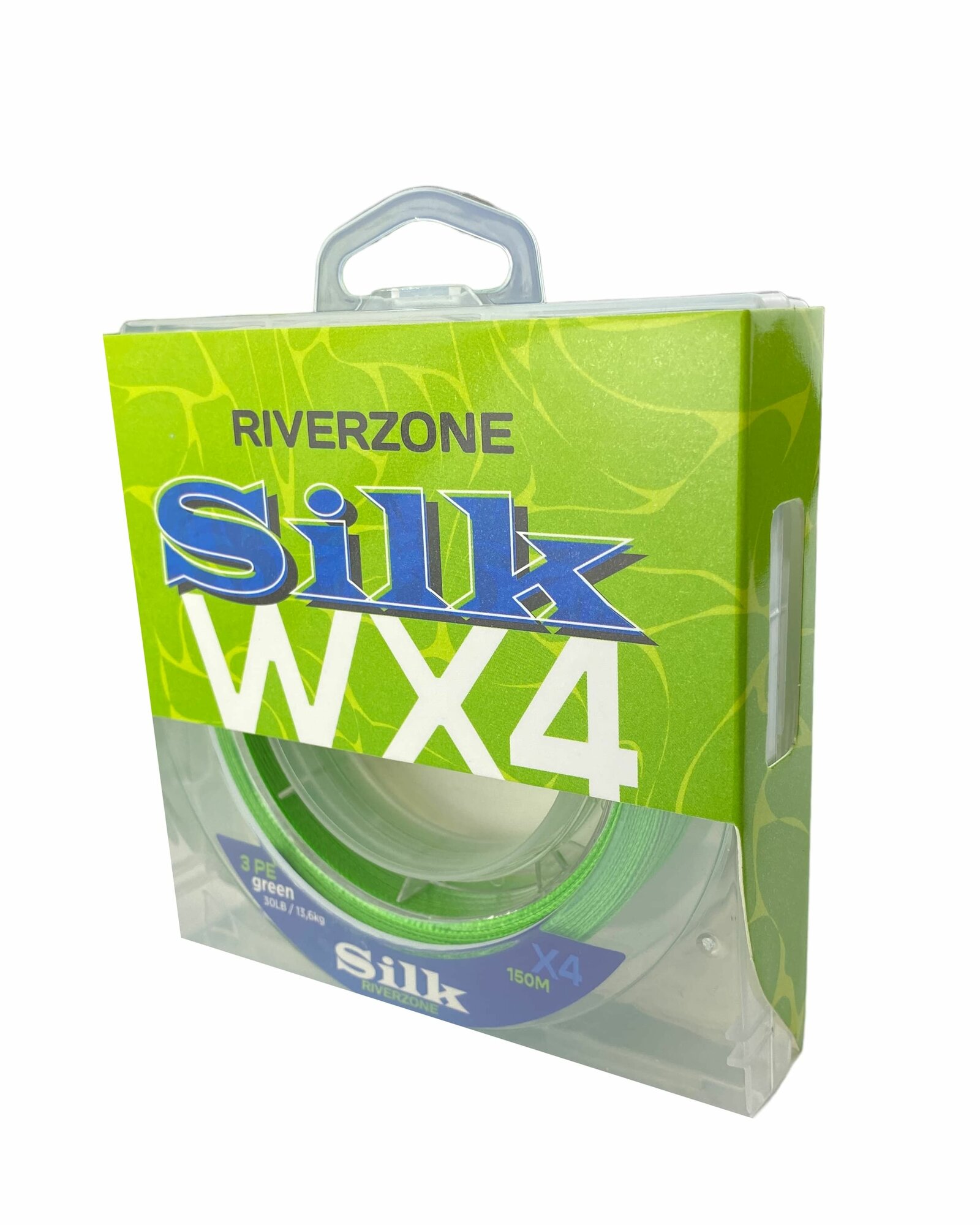 Шнур Riverzone Silk WX4 PE 3,0 150м Green — фото 1