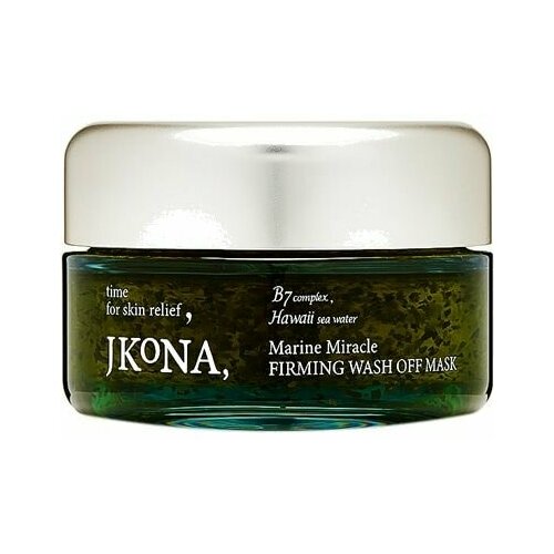 Уплотняющая гелевая маска для лица JKONA Marine Miracle FIRMING WASH OFF MASK