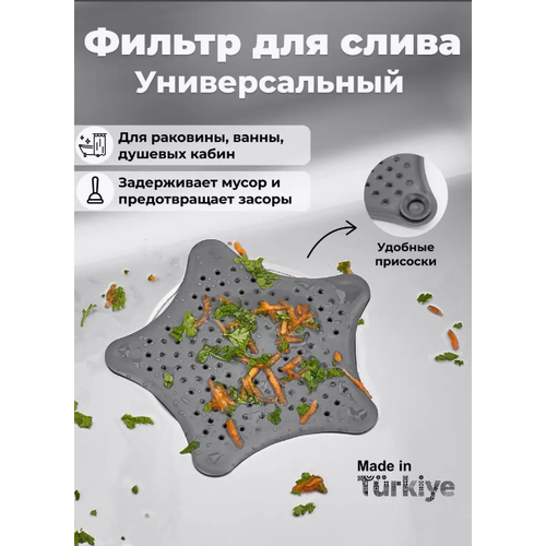 Фильтр сетка для слива воды в раковину. 4шт силиконовый фильтр для раковины фильтр для слива в ванной комнате аксессуары для ванной комнаты