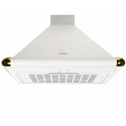 ELIKOR Вытяжка каминная Elikor Сатурн 60П-180-В1Л белыйзолотистый управление кнопочное 1 мотор 537000₽